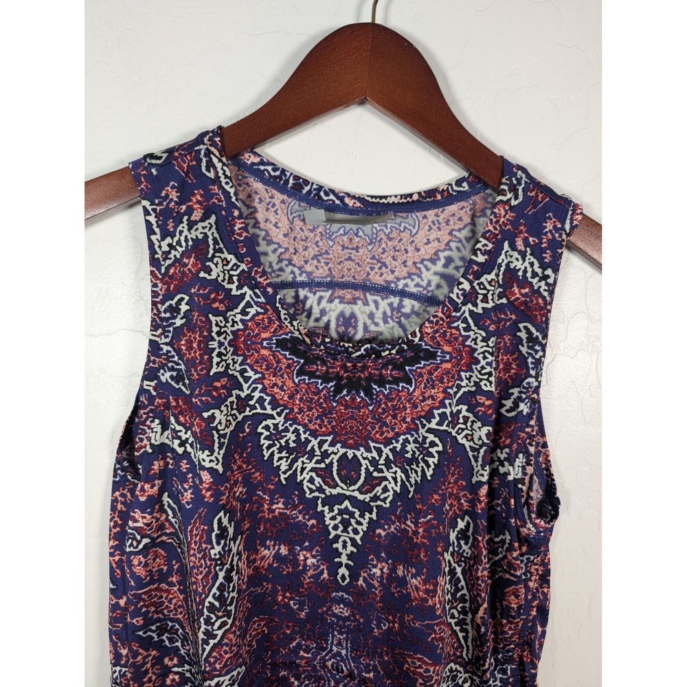 Athleta Tank Top‎ Womens Small Ruched Side Sleeveless Activewear Shirt - Picture 3 of 13